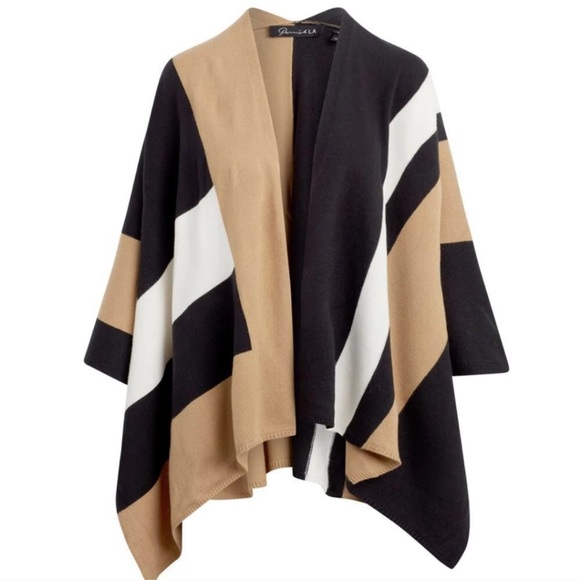 NEW! Parrish LA Colorblock Wrap Women’s One Size - Picture 4 of 6